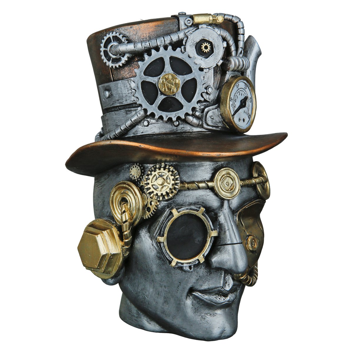 Poly Sculpture "Steampunk Male"