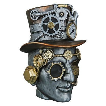 Poly Sculpture "Steampunk Male"