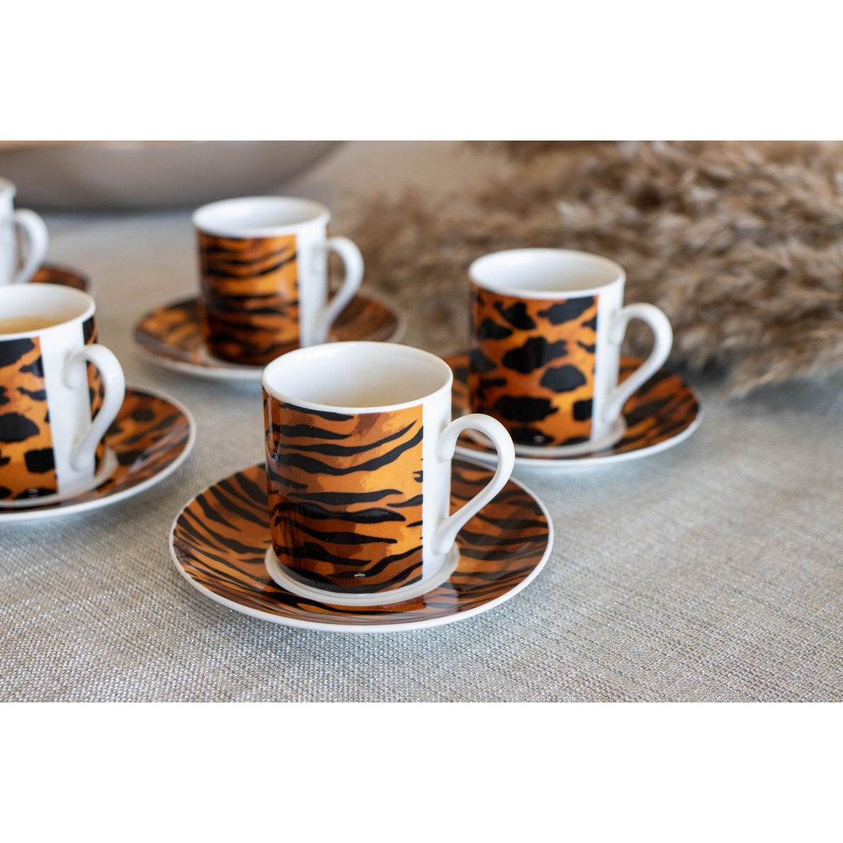 Safari coffee cups - Lot of 6