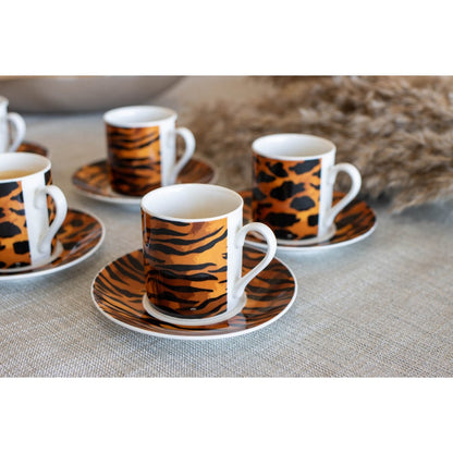 Safari coffee cups - Lot of 6