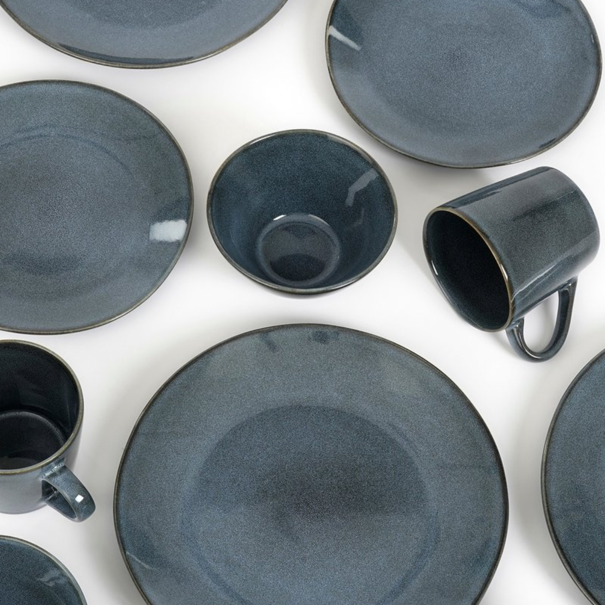 Crockery set Racco Anthracite