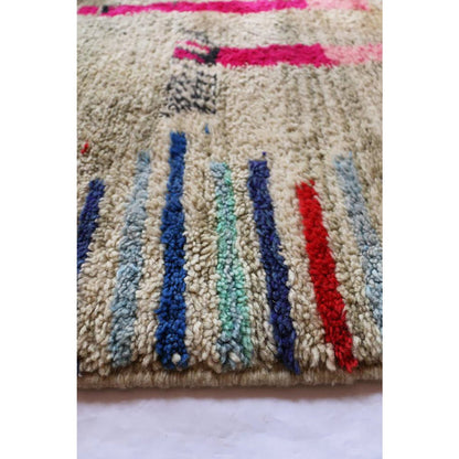 Colorful Berber rug from M'Rirt 168 x 266 cm