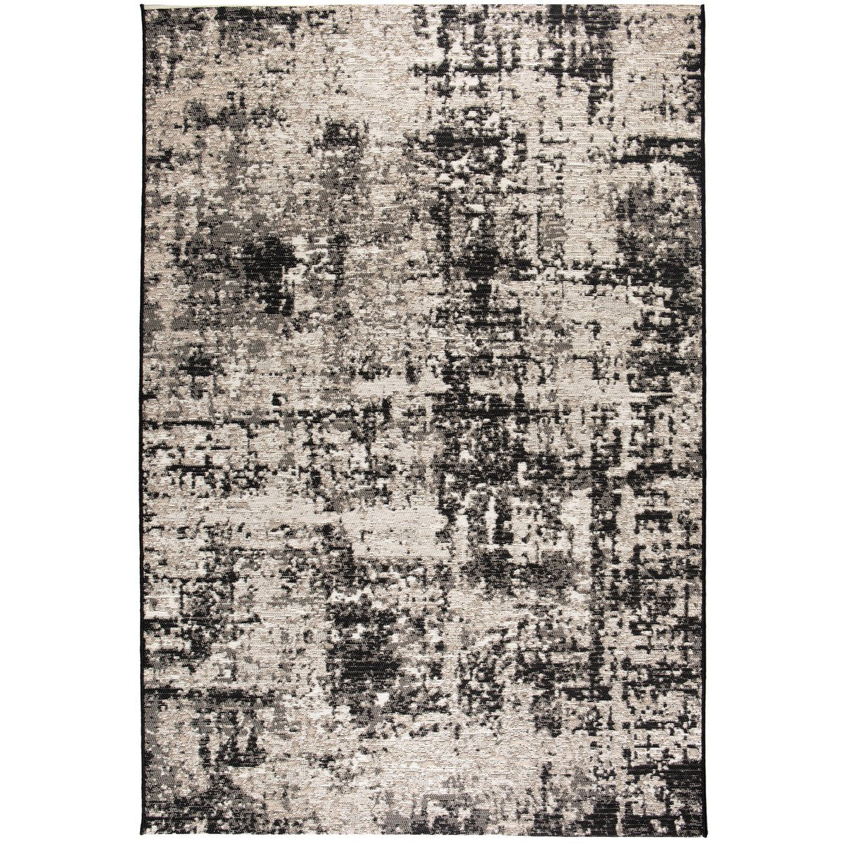 Tapis Catania 2 outdoor Noir 120 x 170