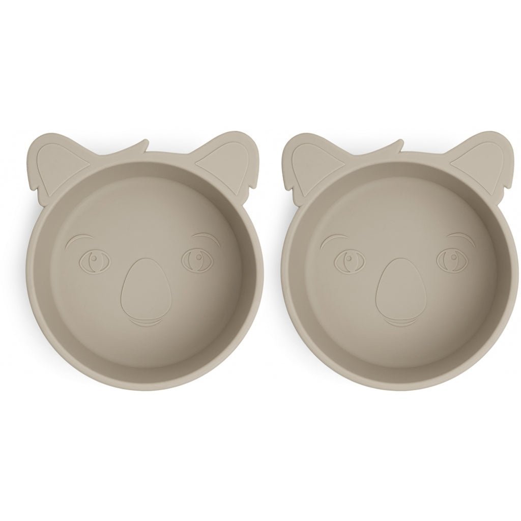 Alex silicone deep plate 2-pack Koala