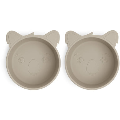 Alex silicone deep plate 2-pack Koala