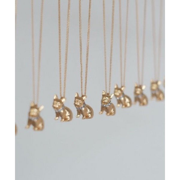 Adorable French Bulldog Charm Necklace