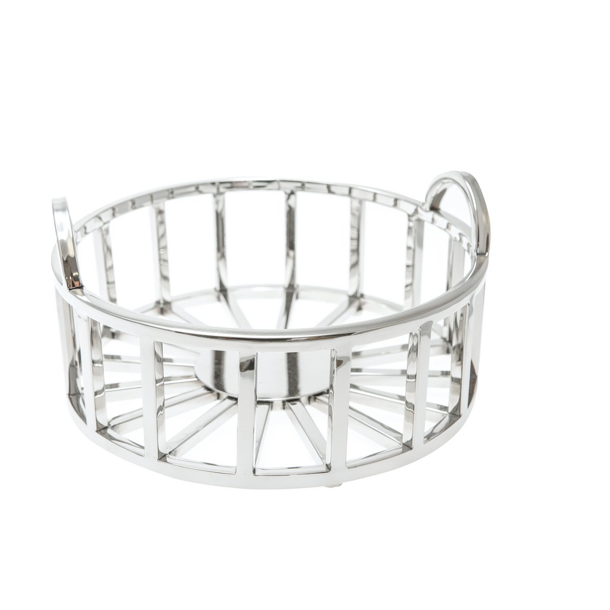 DECO BASKET WITH HANDLES D28H14CM