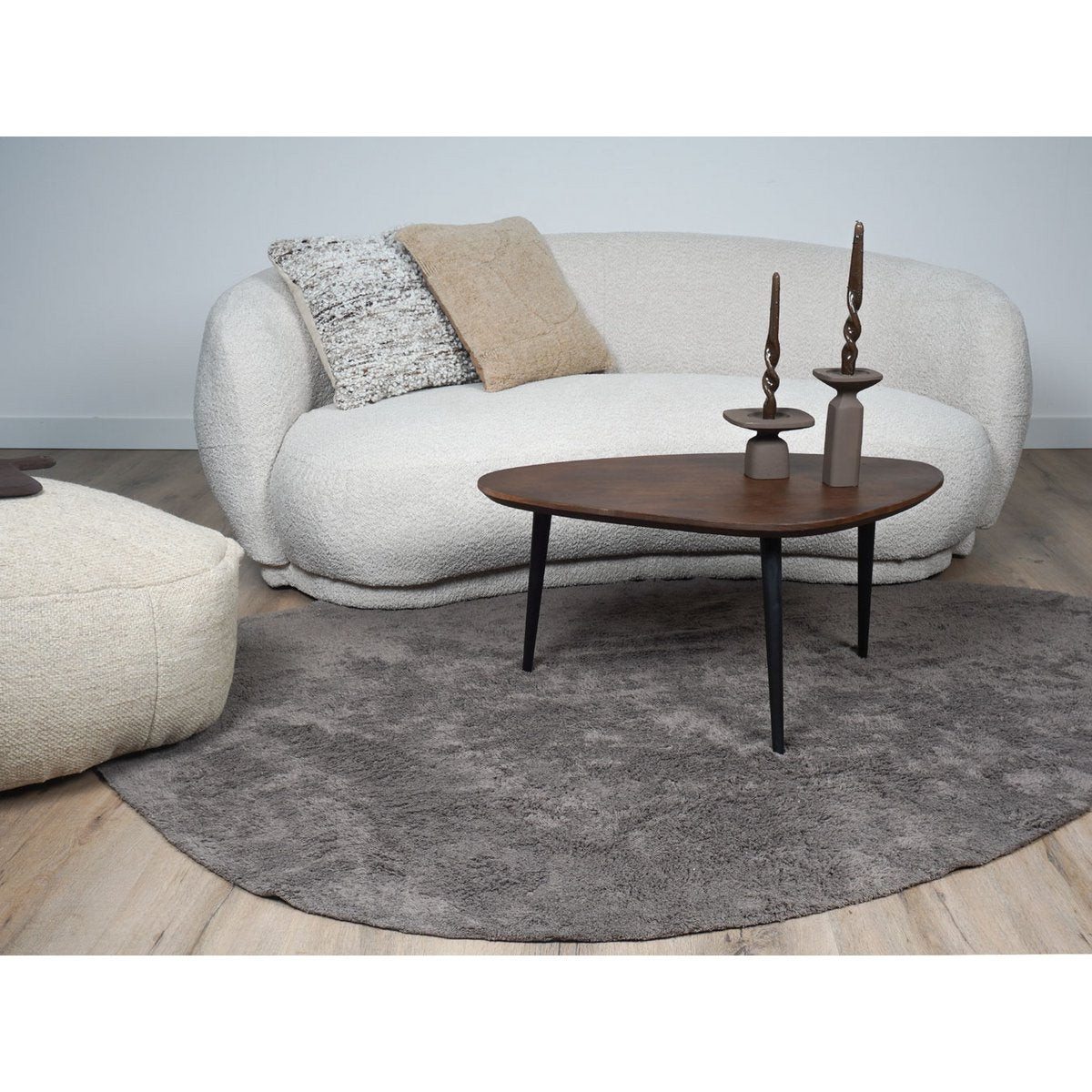 Washable rug Beach - Gray 160 x 230 cm