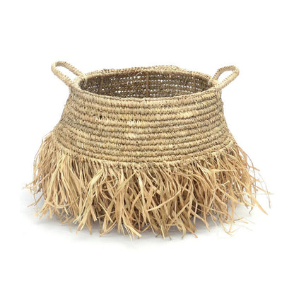 The Raffia Deluxe Baskets - Natural - Medium