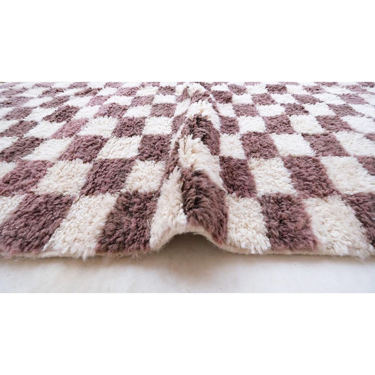 Pure wool Moroccan Berber rug 169 x 251 cm