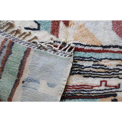 Pure wool Moroccan Berber rug 119 x 171 cm SOLD