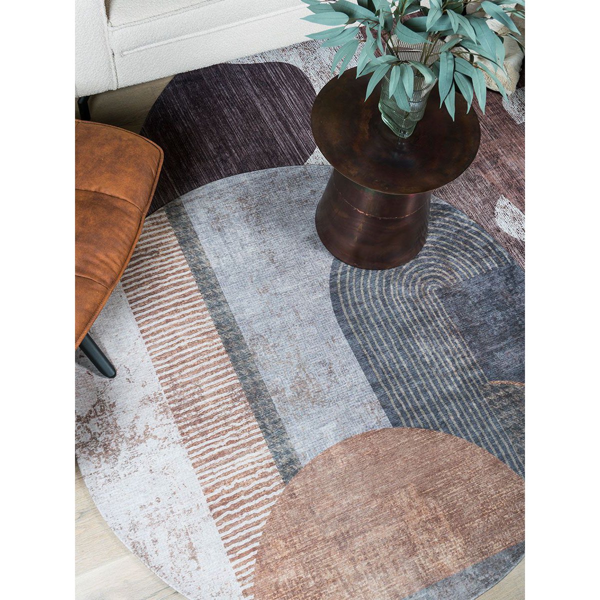 Rug Ova Round ø200 cm