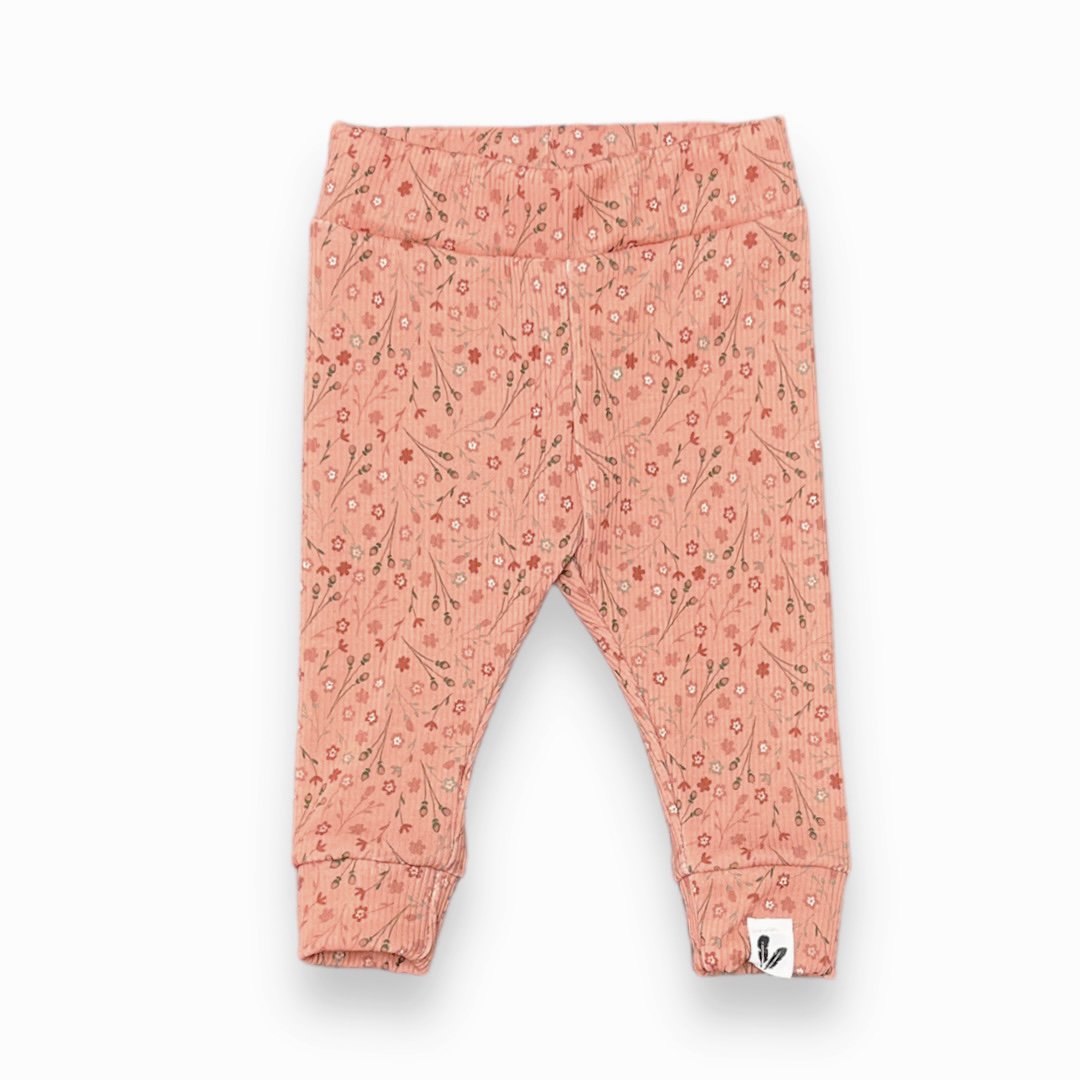 Newborn pants rusty flower