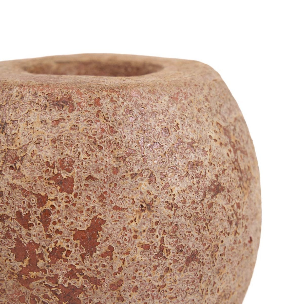 The Cavestone Candle Holder - Brown
