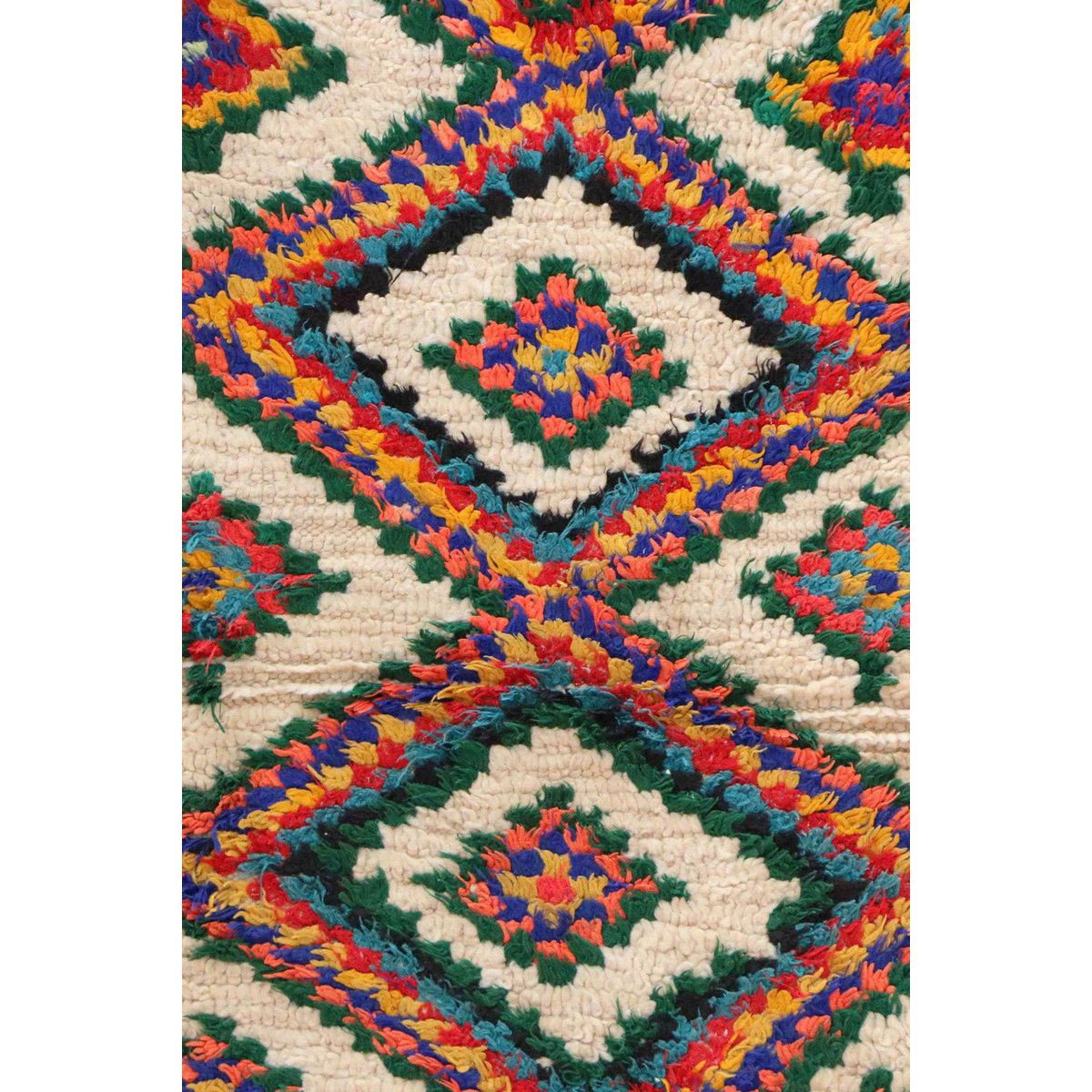 Pure wool Moroccan Berber rug 70 x 154 cm SOLD