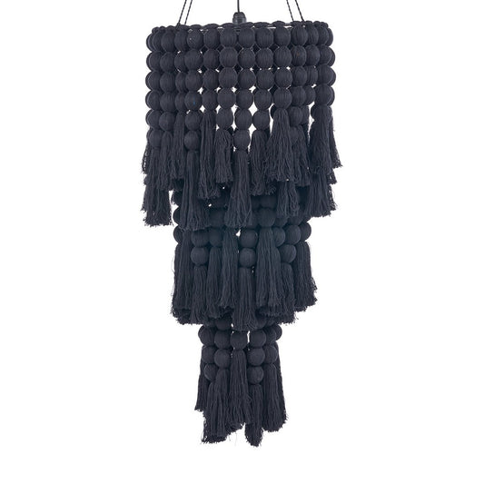 The Nomad Cotton Chandelier - Black - XL