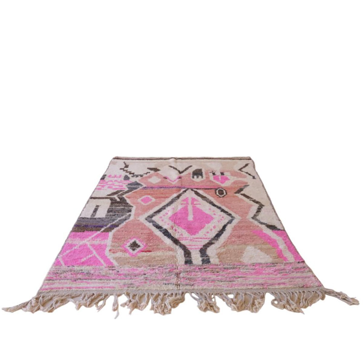 Pure wool Moroccan Berber rug 160 x 270 cm