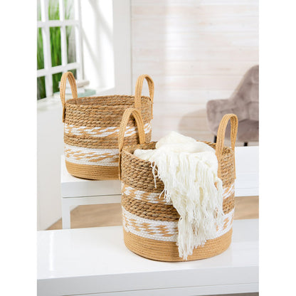 Seagrass basket set of 2