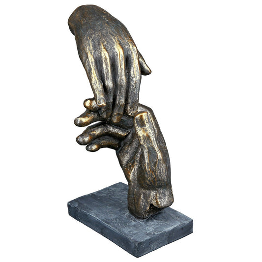 Poly sculpture "Two hands"