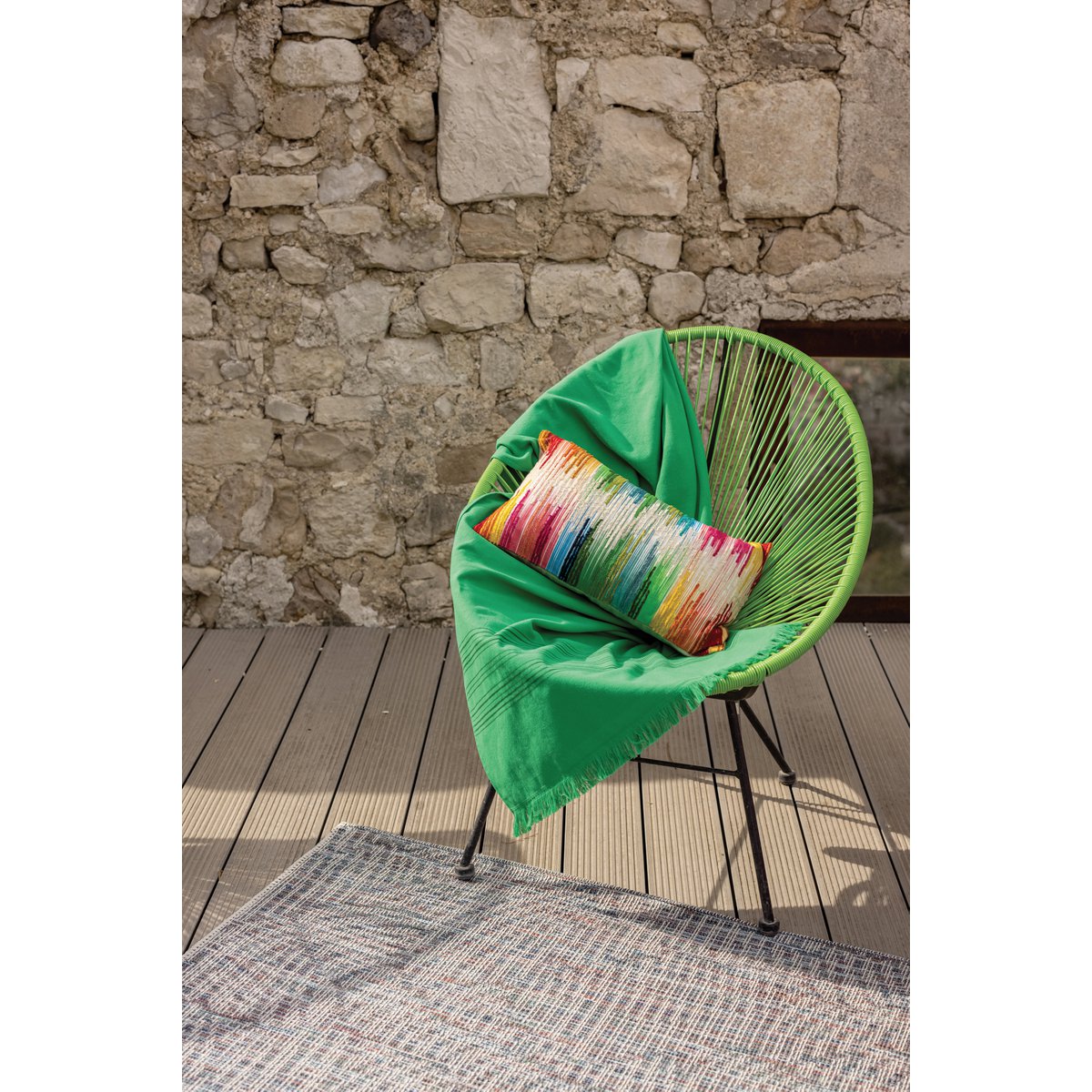 Drap hammam Cancun Cactus 90 x 180