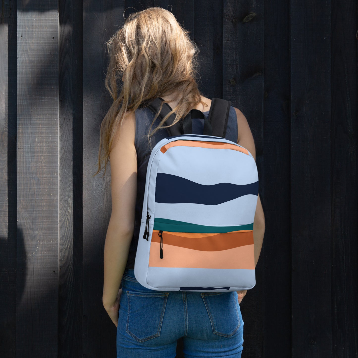 Vibrant Stripes Backpack