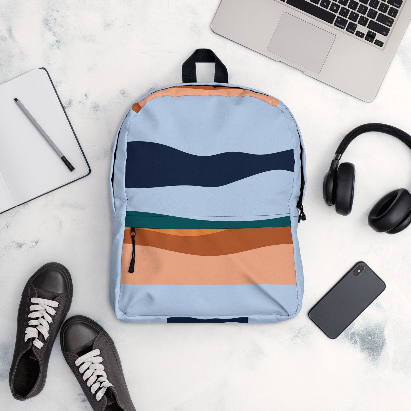 Vibrant Stripes Backpack