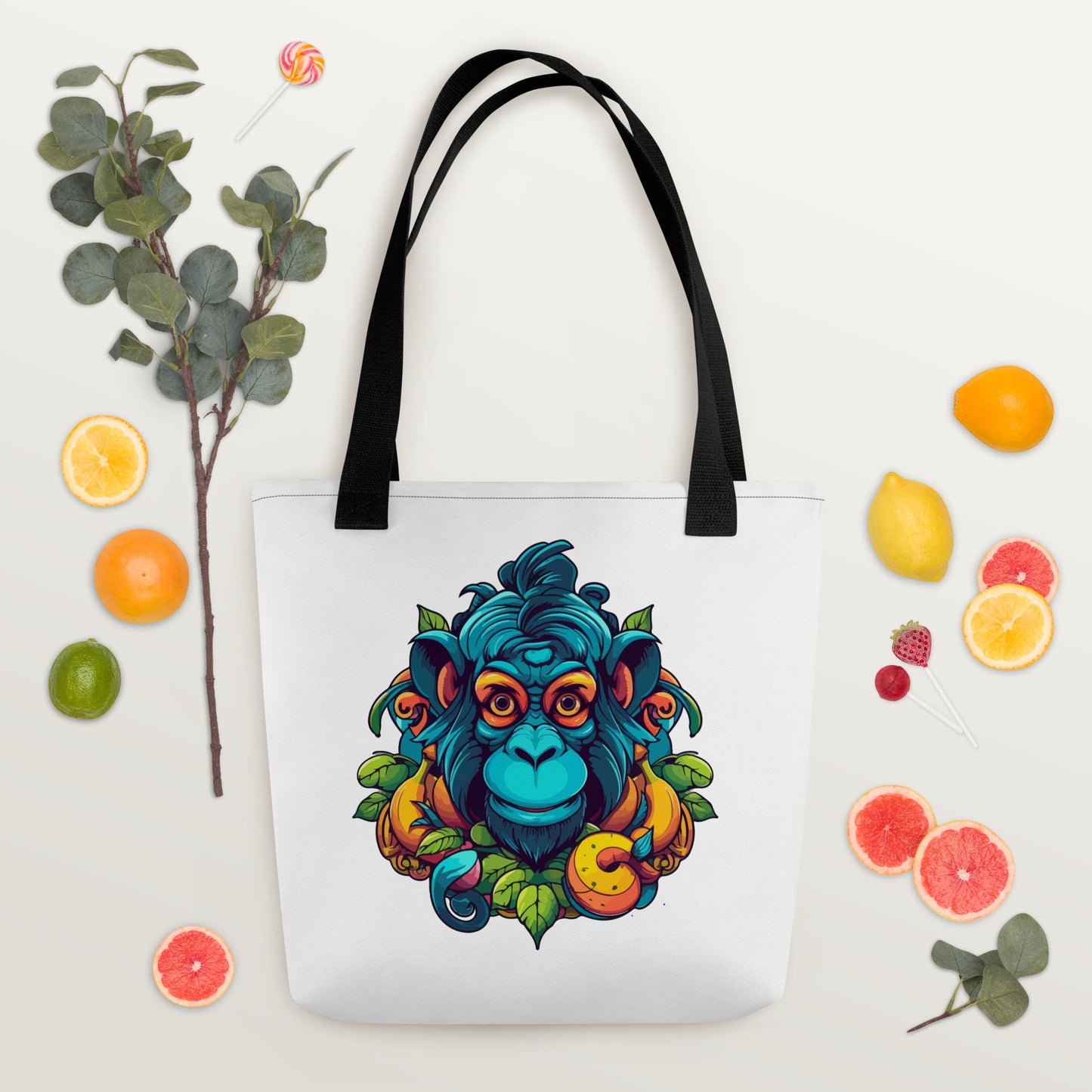 Monkey Tote Bag