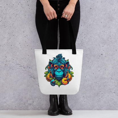 Monkey Tote Bag