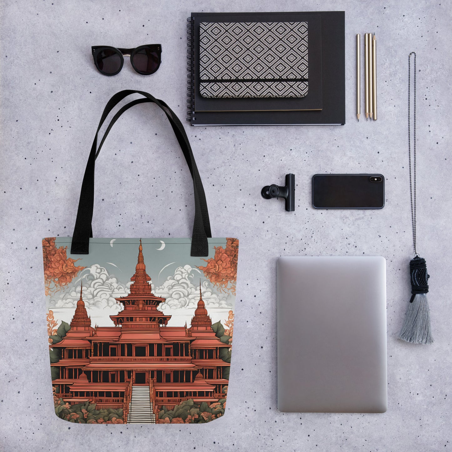 Harmony in Heritage Tote Bag