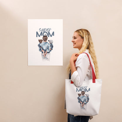 Super Mom Tote Bag