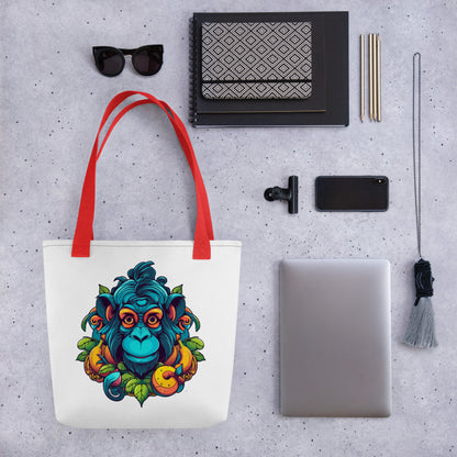 Monkey Tote Bag