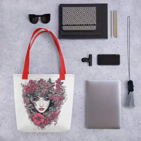 Blossom Embrace Tote Bag