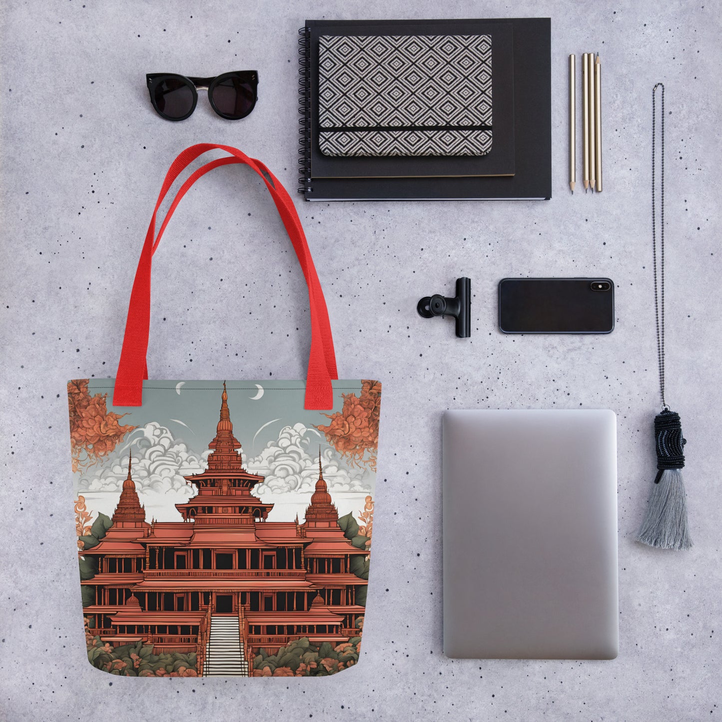 Harmony in Heritage Tote Bag