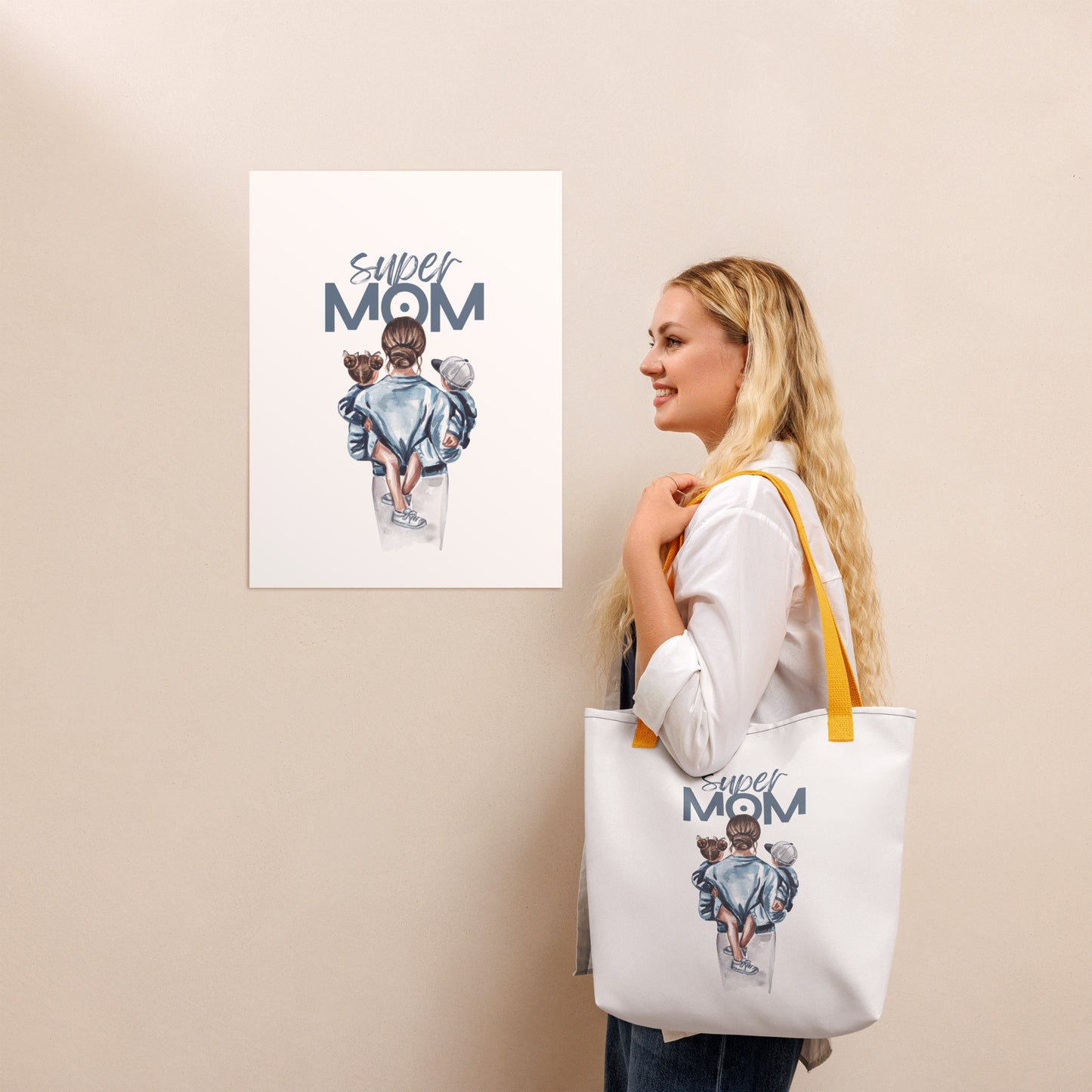 Super Mom Tote Bag