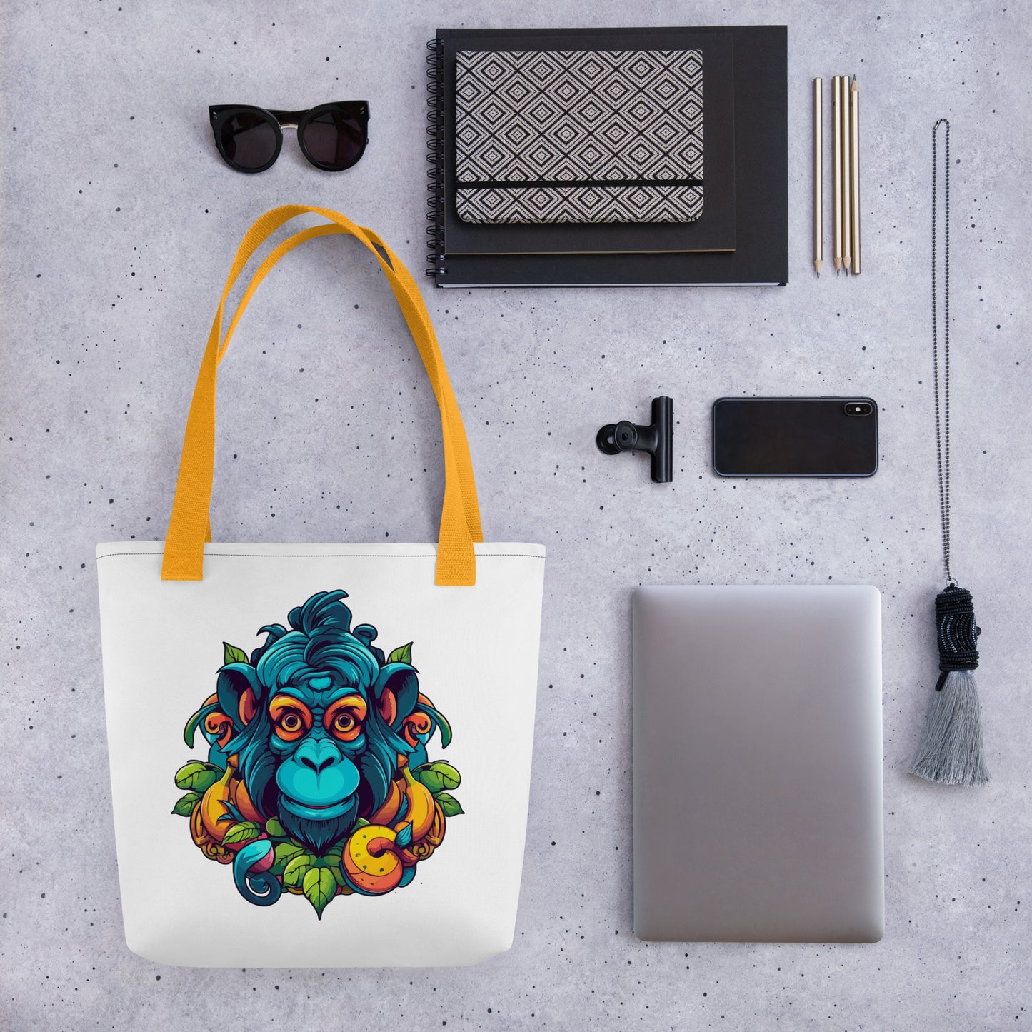 Monkey Tote Bag