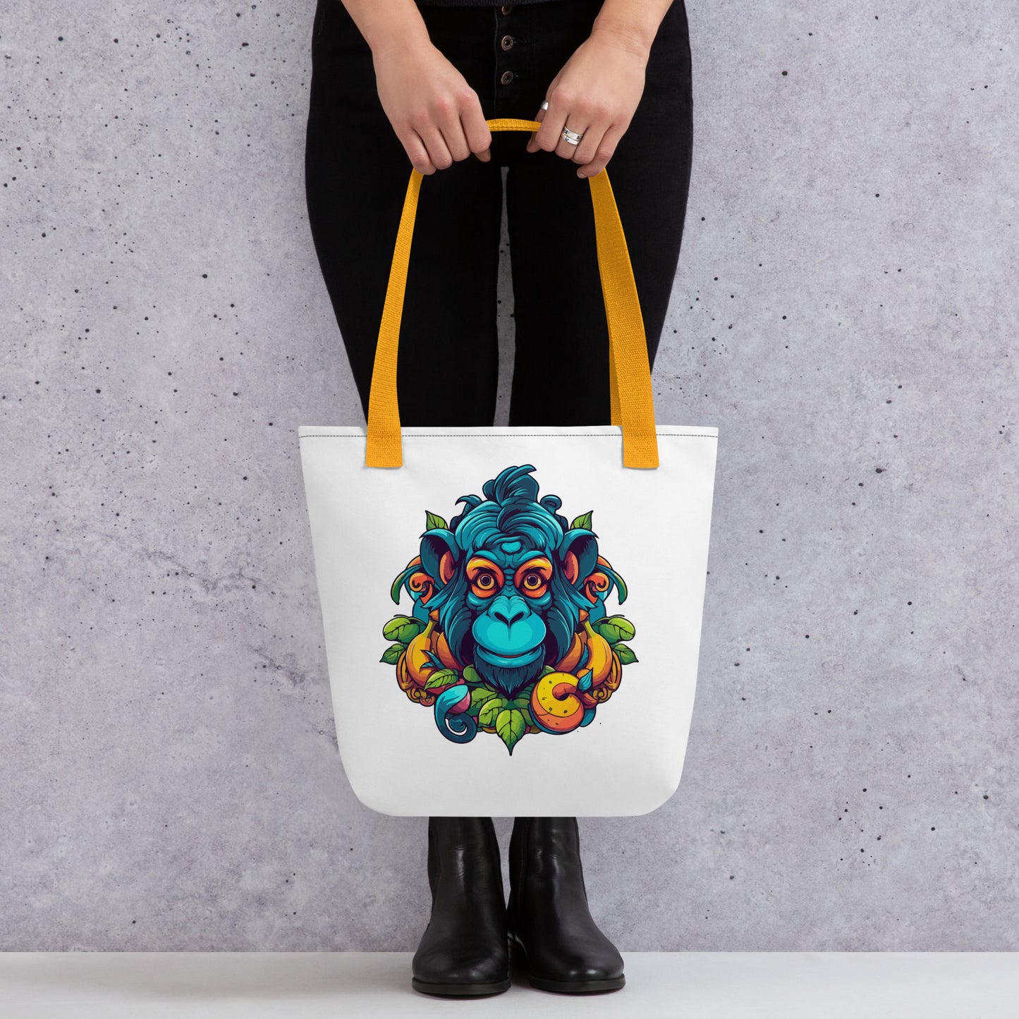 Monkey Tote Bag