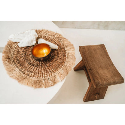 The Water Hyacinth Raffia Placemat - Natural