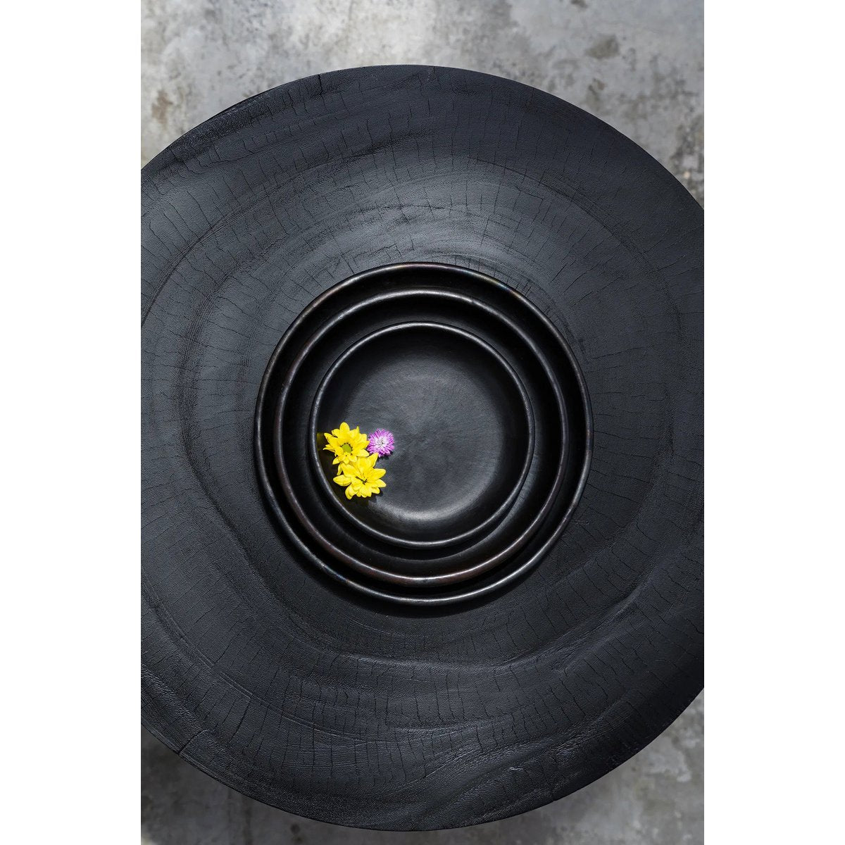 The Burned Classic Plate - Black - L
