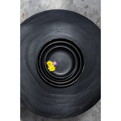 The Burned Classic Plate - Black - L