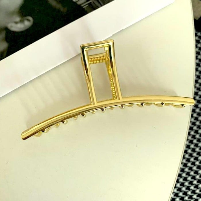 Minimalist Line Large Claw Metal Hair Clips