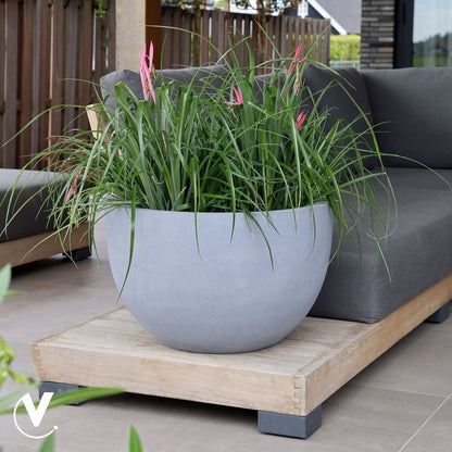 Plantenpot - Louisiana grey