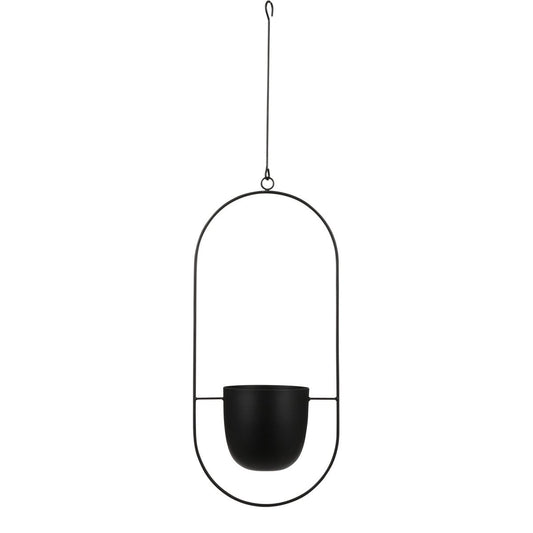Flowerpot hanging inside Dexter Black