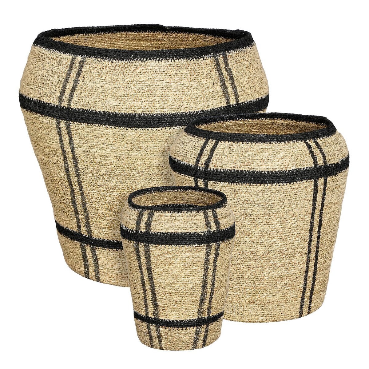 Storage basket set Light brown