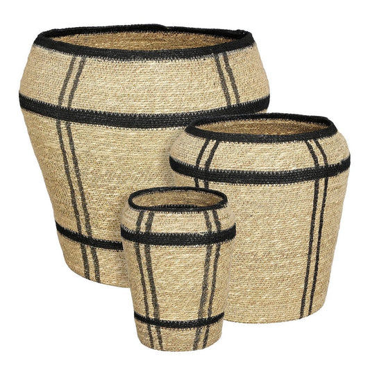 Storage basket set Light brown