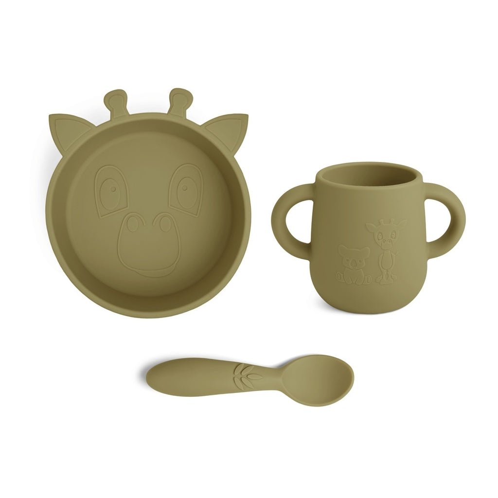 Ebba silicone dinner set 3-pack