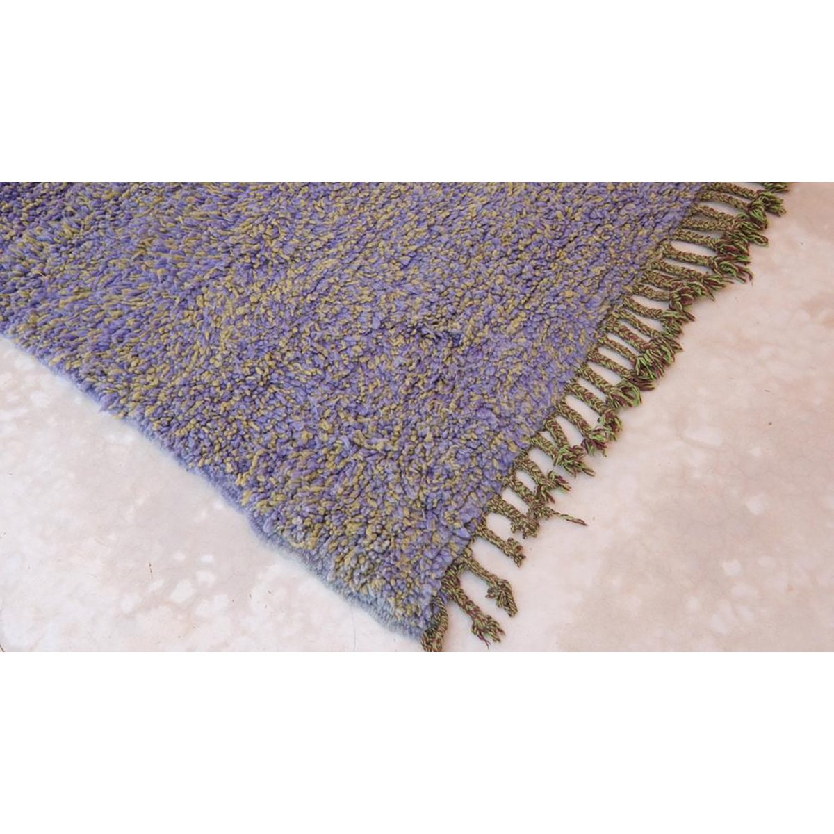 Pure wool Moroccan Berber rug 198 x 288 cm