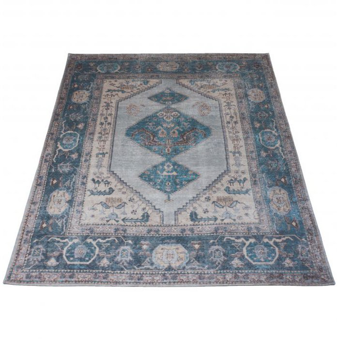 Carpet Karaca Blue 03 - 70 x 140 cm