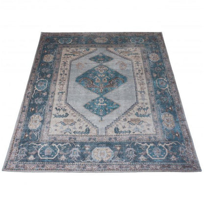 Carpet Karaca Blue 03 - 70 x 140 cm