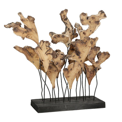 Sculpture Borneo, natural color H.60 x W.38.5 cm