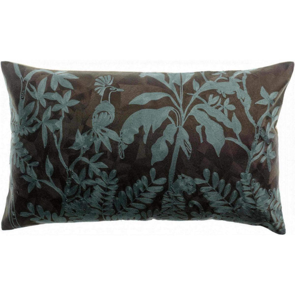 Raki Carbon embroidered cushion 40 x 65